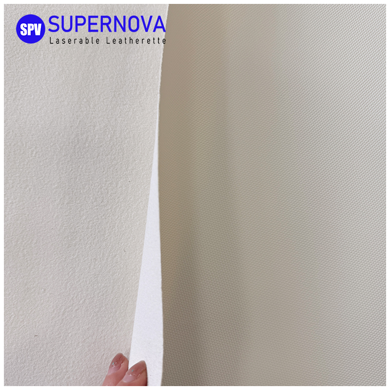 Canvas Pro White laserbare kunstlæderark med klæbemiddel/uden klæber