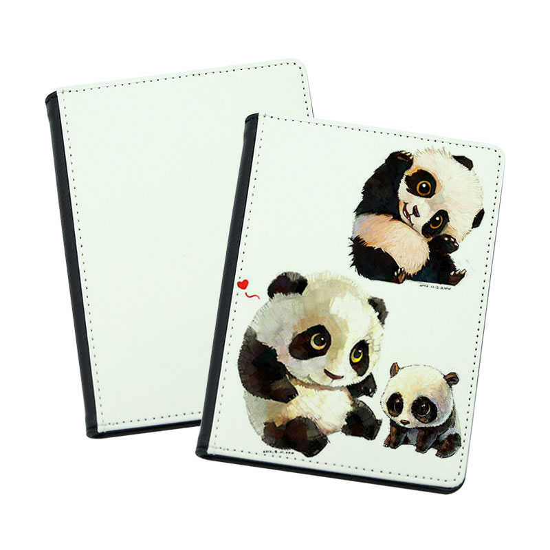 Sublimation læder udskiftelig notesbog - A4 størrelse
