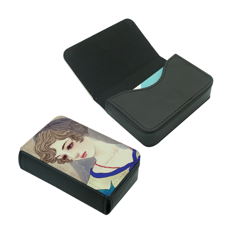 Sublimation Pu læder navnekortholder