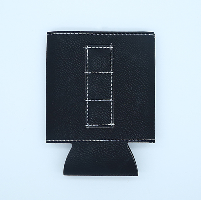 Laserbar drikholder i kunstlæder med magnet Laserbar drikholder i kunstlæder med magnet