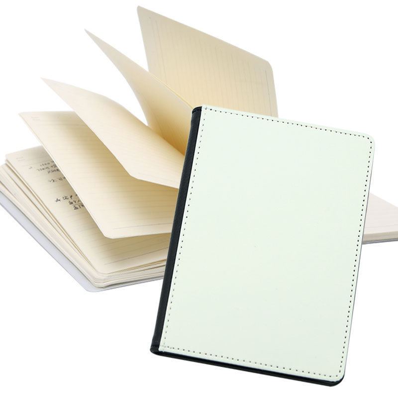 Sublimation læder udskiftelig notesbog - A4 størrelse