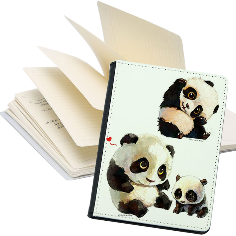Sublimation læder udskiftelig notesbog - A4 størrelse