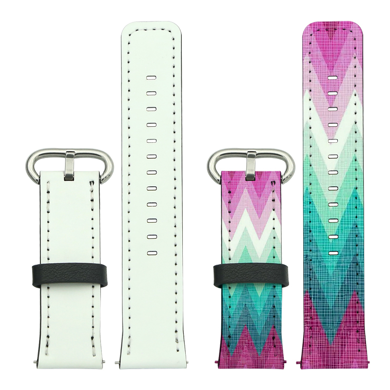 Sublimation PU Læder Samsung/Huawei urremme 20mm