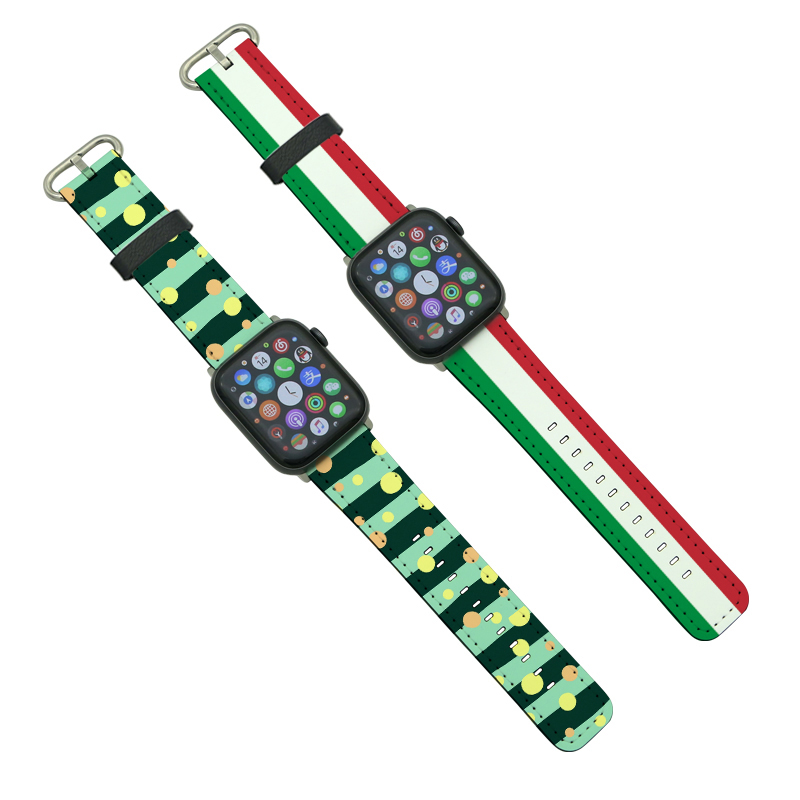 Sublimation PU læder Apple iWatch bånd til serie 4/5-40 mm