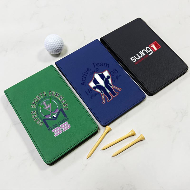 Sublimation Leatherette Golf Scorecard Holder