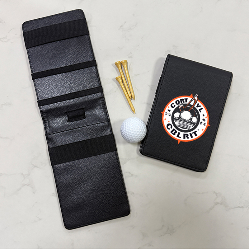 Sublimation Leatherette Golf Scorecard Holder