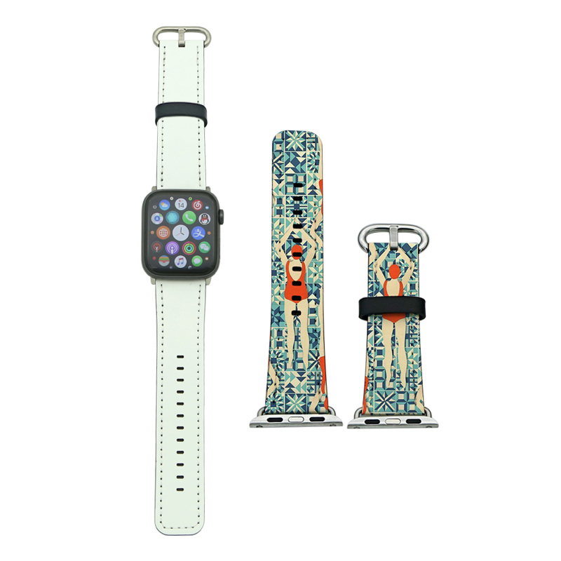 Sublimation PU læder Apple iWatch bånd til serie 4/5-40 mm