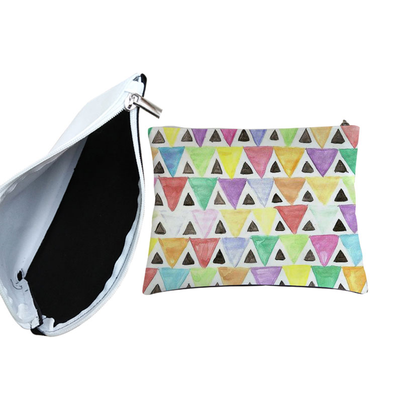 Sublimation Stof Kosmetiktaske/Blyantstaske - S Str