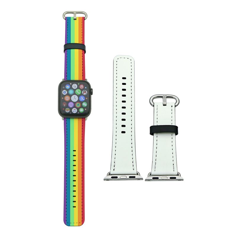 Sublimation PU læder Apple Watch-remme til serie 1/2/3-42 mm
