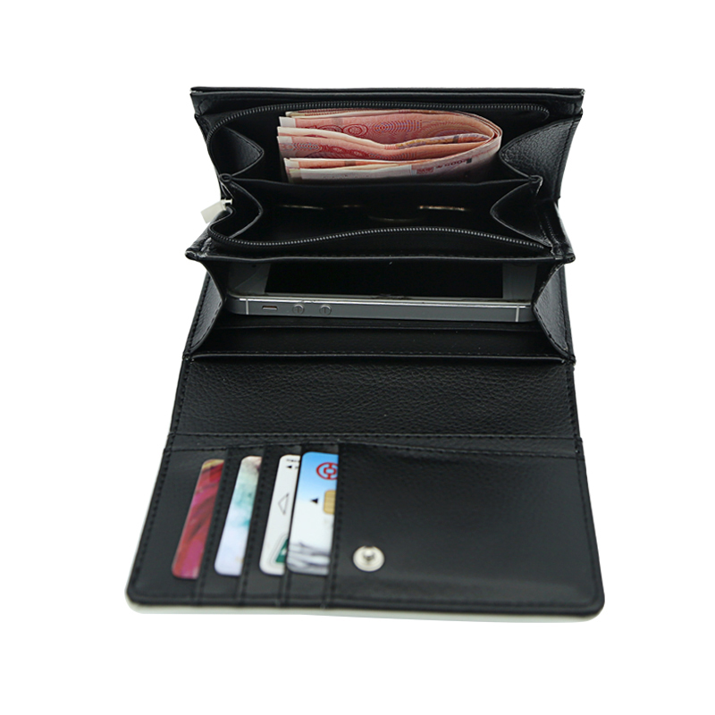 Sublimation læder bifold pung - kort