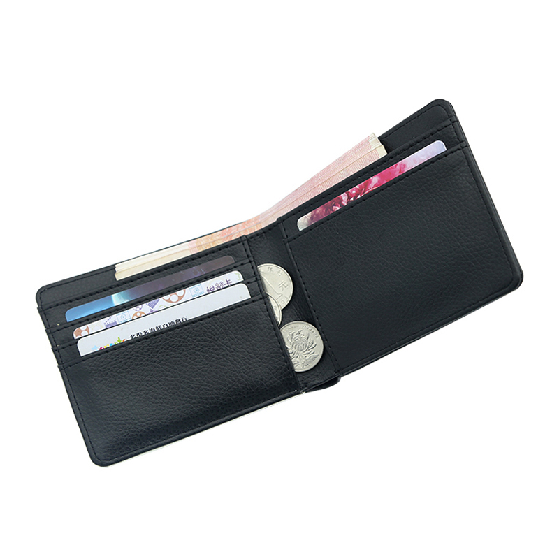 Mænds Sublimation Leatherette Bifold tegnebog