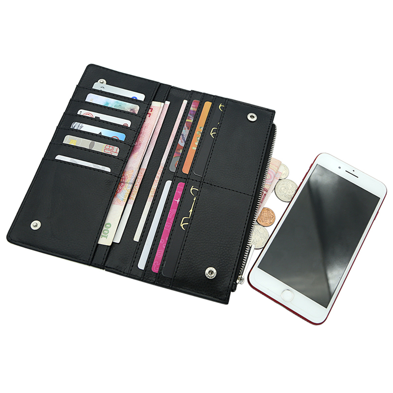 Sublimation læder bifold pung - lang