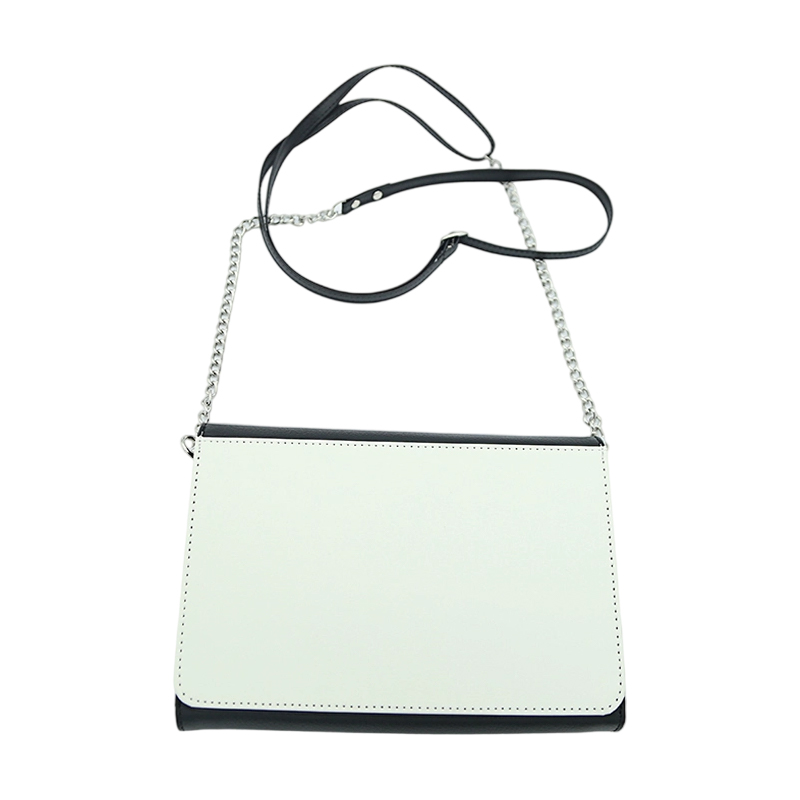 Sublimation Leatherette Stor Skuldertaske med 2 par Magnetics 