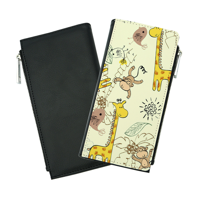 Sublimation læder bifold pung - lang