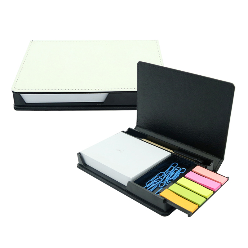 Sublimation Leatherette Sticky Notes Box - Rectangle