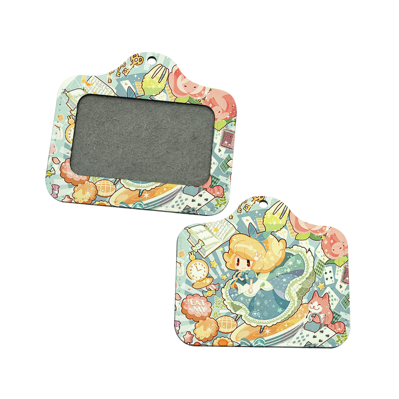 Sublimation Leatherette ID Badge Holder - Vandret