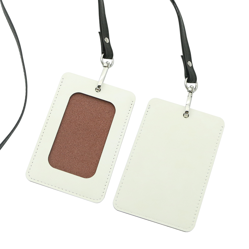 Sublimation Leatherette ID Badge Holder - Lige