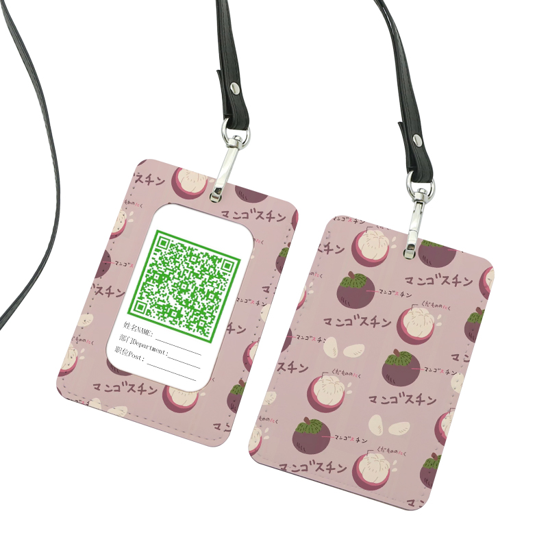 Sublimation Leatherette ID Badge Holder - Lige