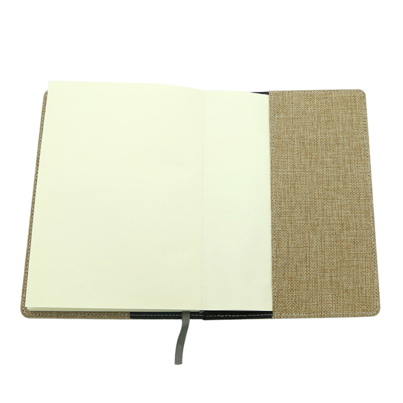 Sublimation Jute Udskiftelig notesbog - A5 størrelse
