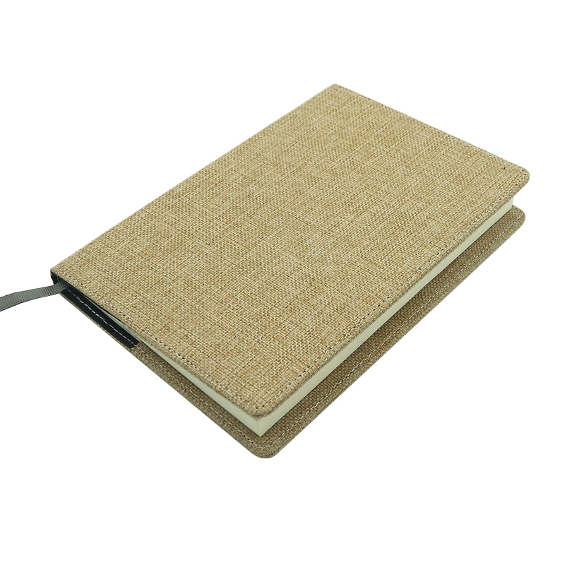 Sublimation Jute Udskiftelig notesbog - A6 størrelse