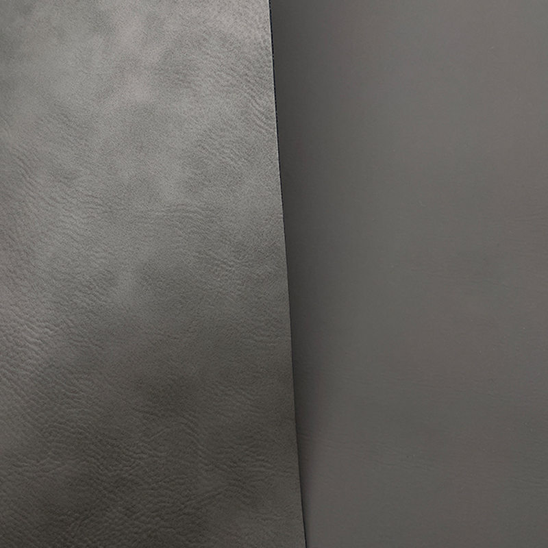 Double-layer laserable leatherette sheets with adhesive/without adhesive