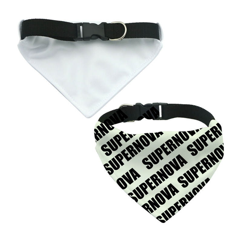 Sublimation Pet Scarf - M størrelse Sublimation Pet Scarf - M størrelse
