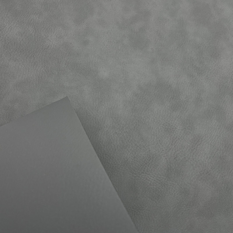 Double-layer laserable leatherette sheets with adhesive/without adhesive