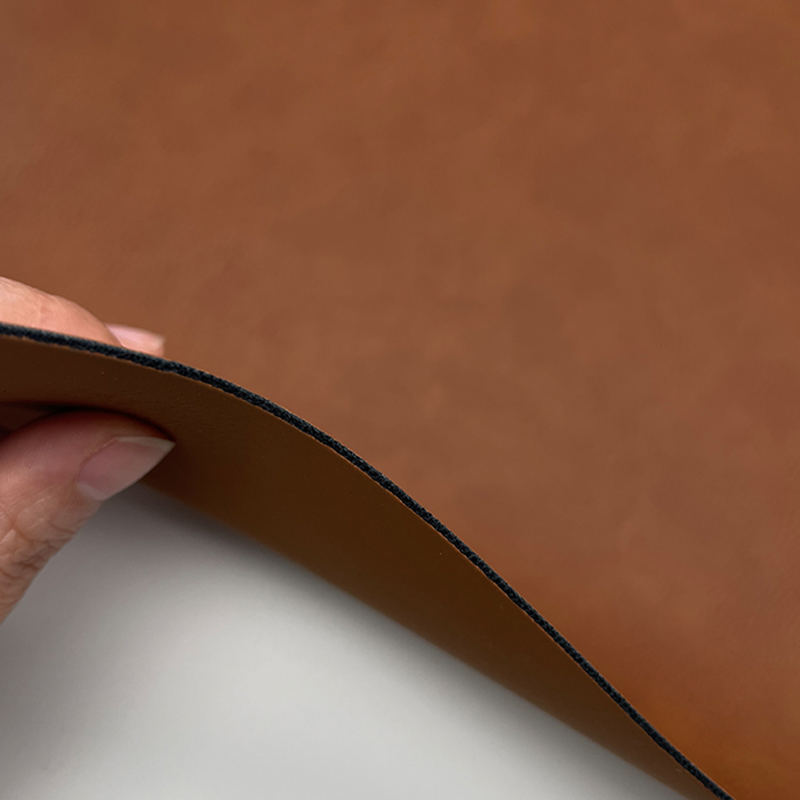 Double-layer laserable leatherette sheets with adhesive/without adhesive