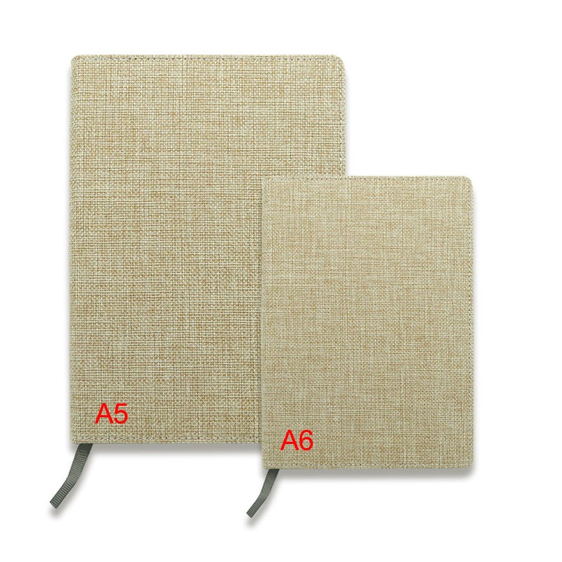 Sublimation Jute Notebook - A4 størrelse