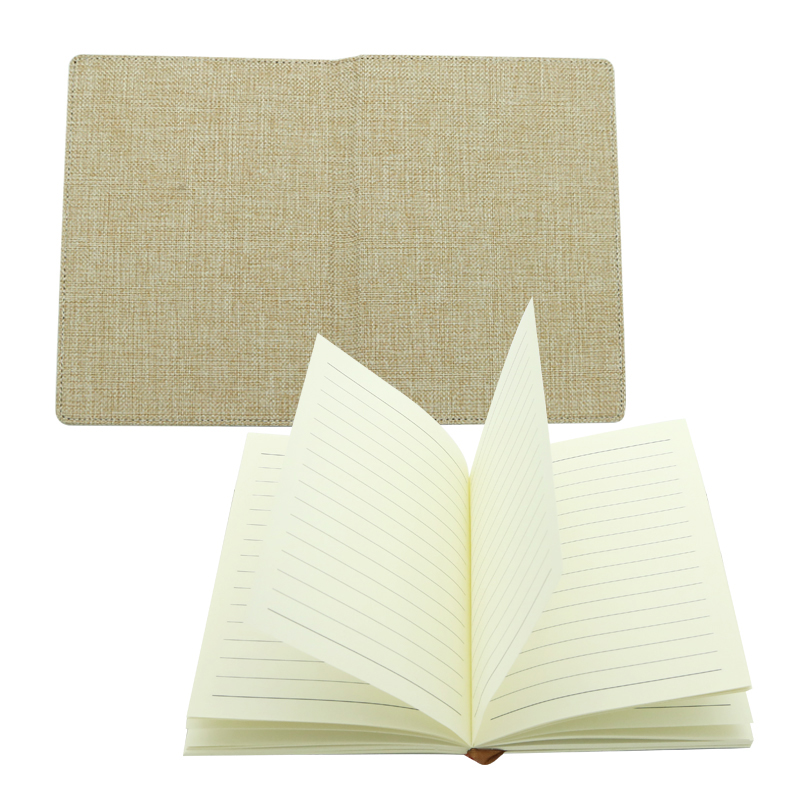 Sublimation Jute Notebook - A4 størrelse